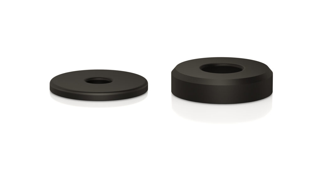 VIABLUE™ Absorber Softpads - Präzisionsgefertigte Pads zur Schallisolierung und Verbesserung der Klangqualität in Musikstudios.