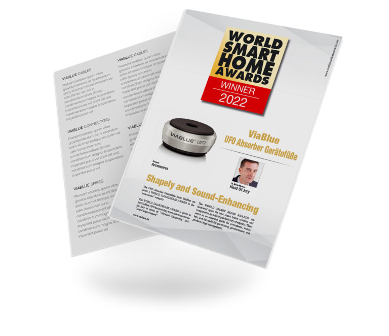 Discover the incredible benefits of the UFO Absorber in our test report from WORLD SMART HOME AWARDS