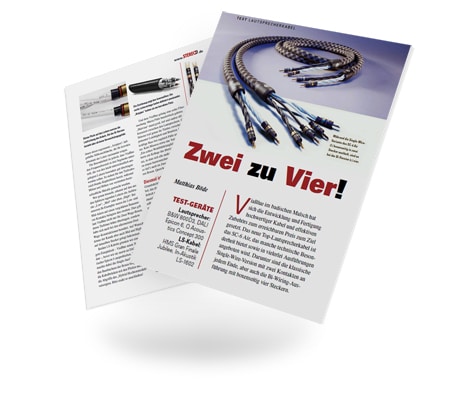 Testbericht von Stereo über SC-6 AIR Single-Wire mit Kabelbrücken vs Bi-Wire von VIABLUE™