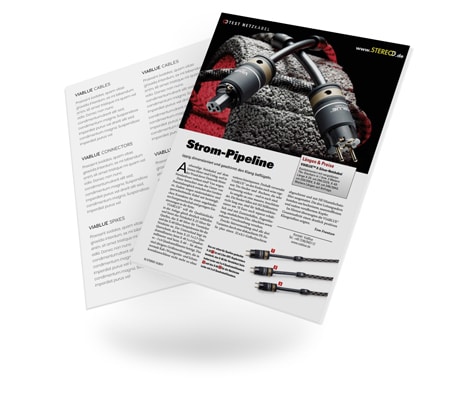 Testbericht von Stereo über die X-Series Netzkabel von VIABLUE™