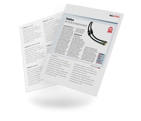 Test report from HiFi Choice on the NF-S1 audio cable from VIABLUE™.