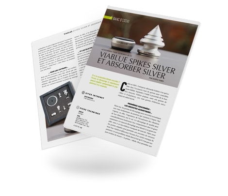 rapport d'essai de Vumetre sur Spikes et absorber